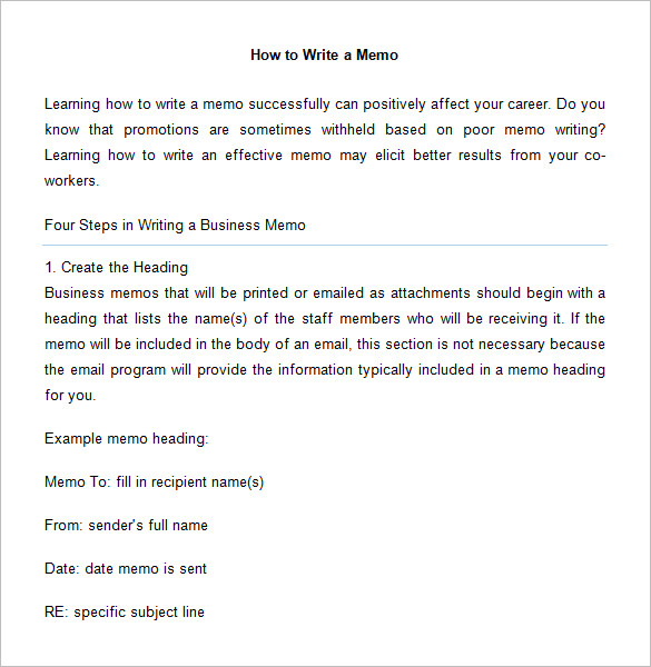6+ Accounting Memo Templates – Free Word, PDF Documents Download 