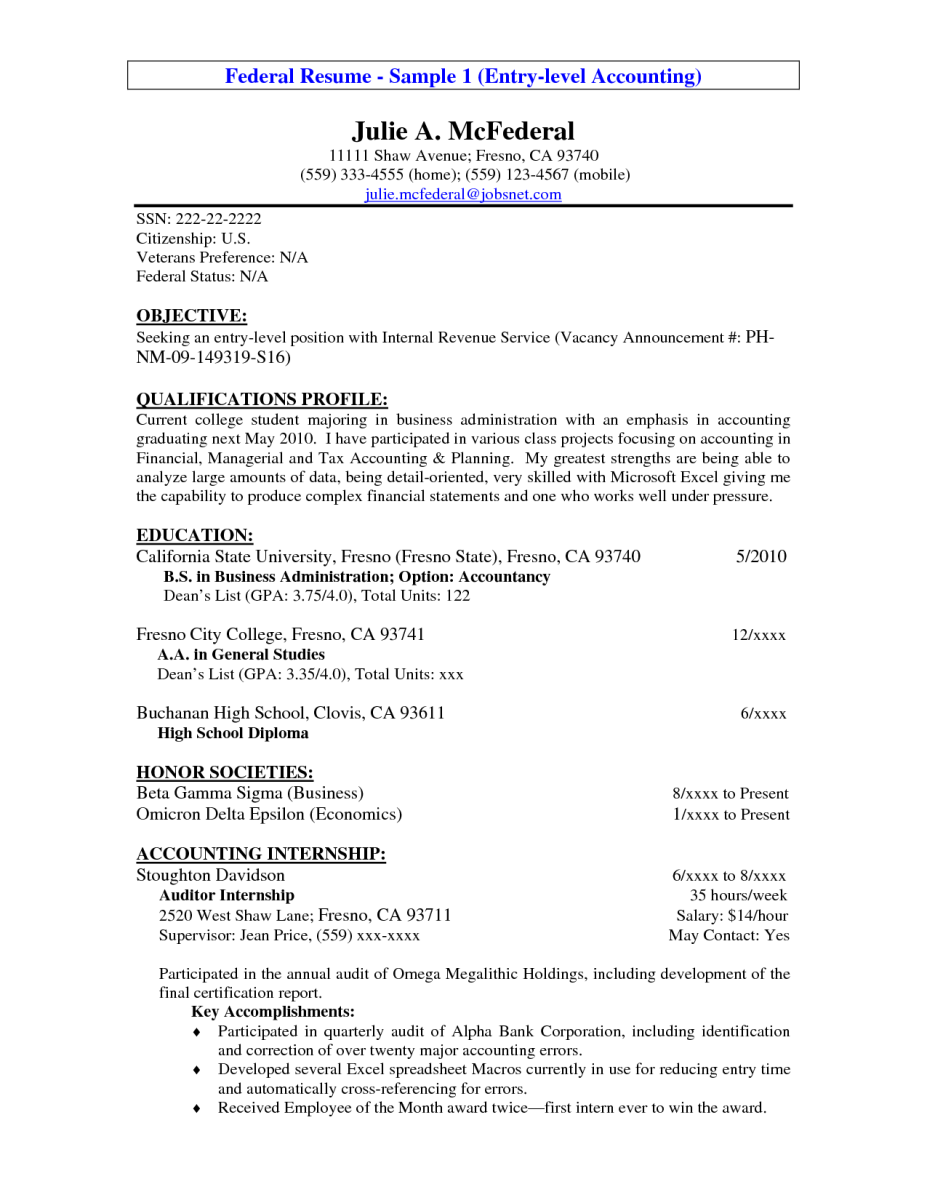 accounting objective for resume Dorit.mercatodos.co