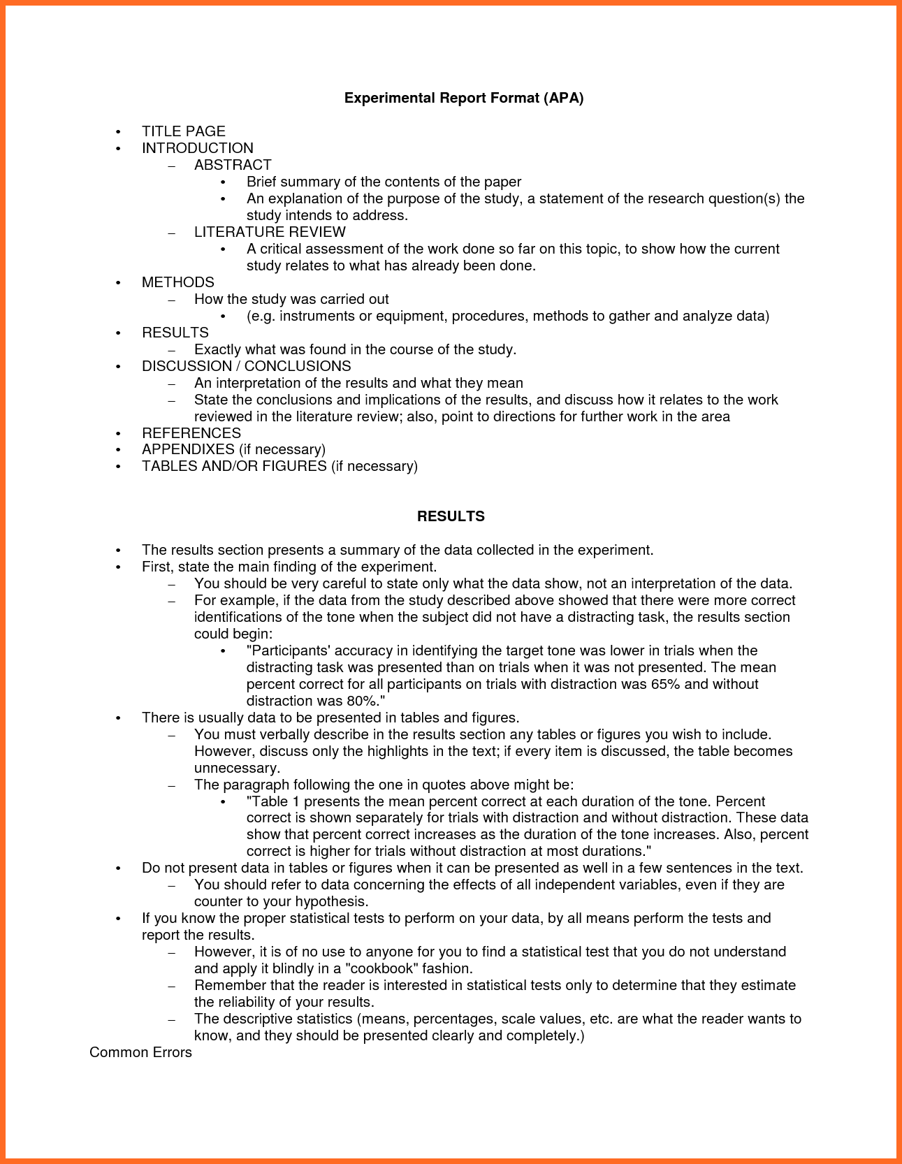 APA Format for Papers [Word & Google Docs Template]