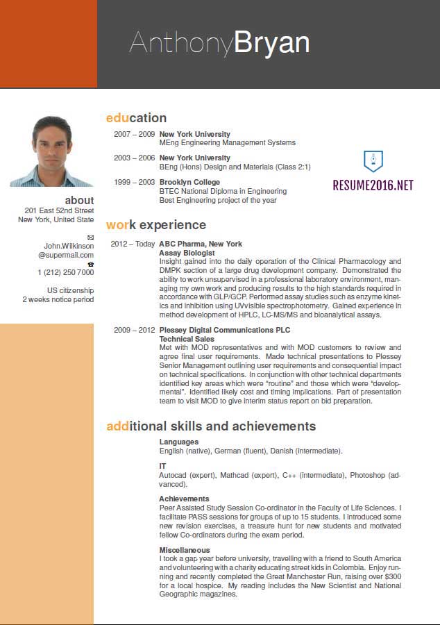 Resume Templates Best Formats Great Good Format Examples For 