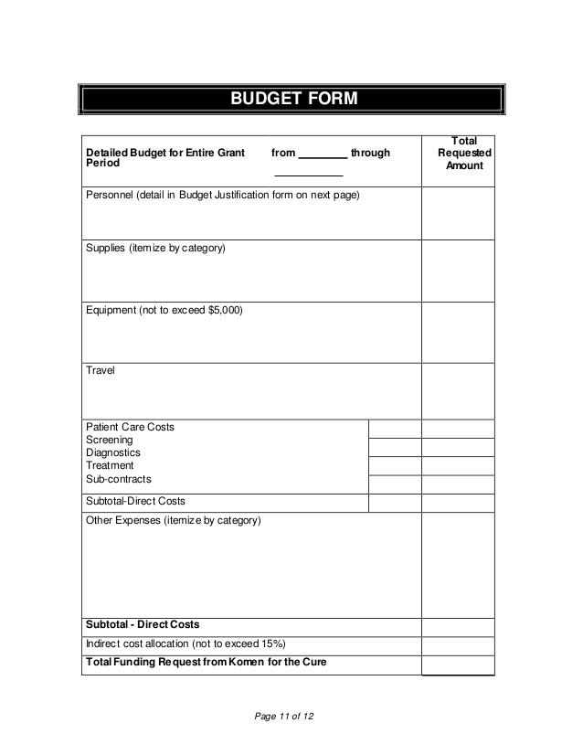 Budget Request Form. Church Budget Request Form Template Images Of 