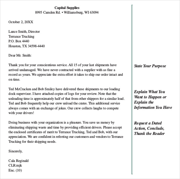 50+ Business Letter Template Free Word, PDF Documents | Free 