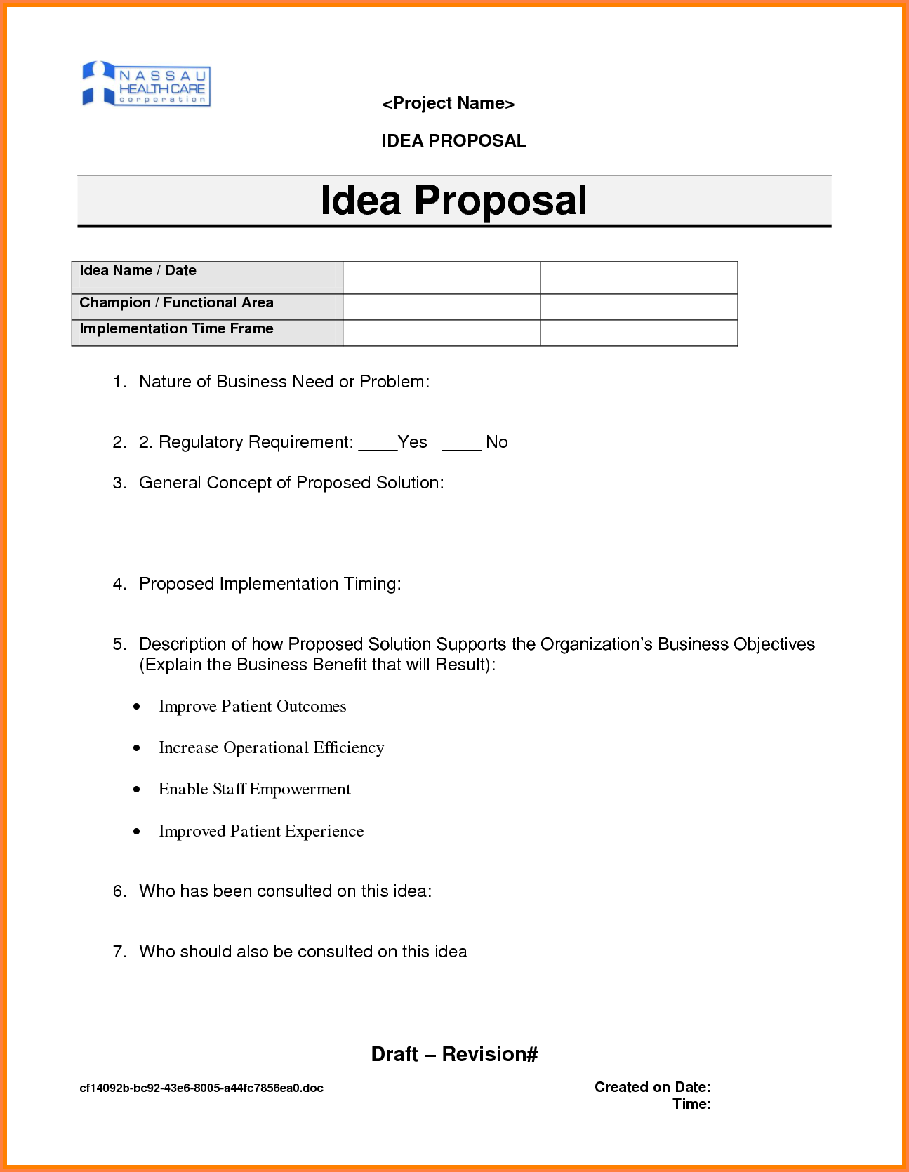 4+ ideas for business proposal | Project Proposal