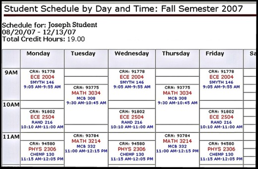 college student schedule Ozil.almanoof.co