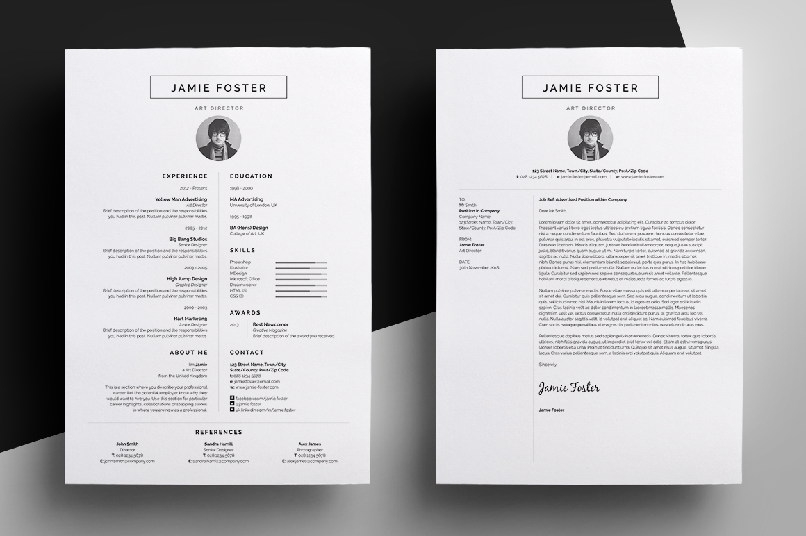 70 Well Designed Resume Examples For Your Inspiration