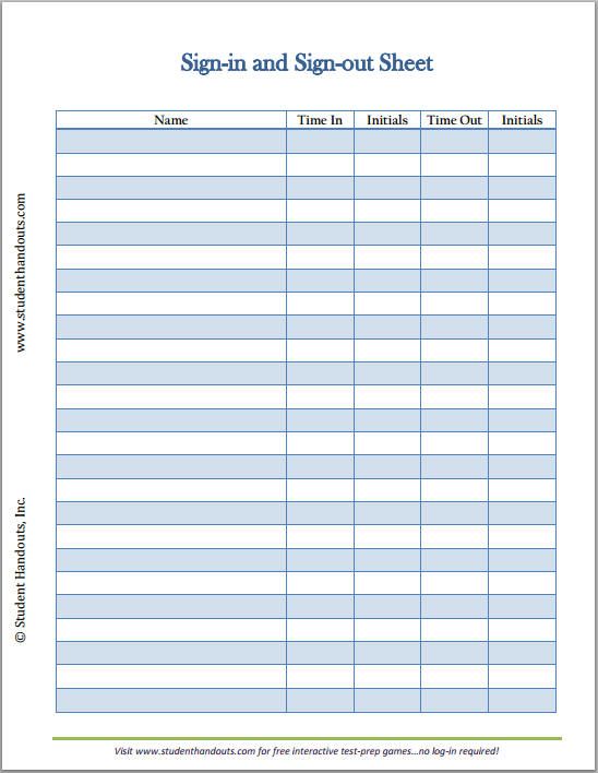 Two Week Employee Sign in Sheet Template | eForms – Free Fillable 