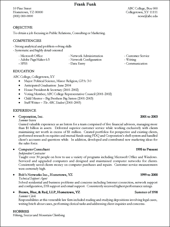 professional resume samples college Roho.4senses.co