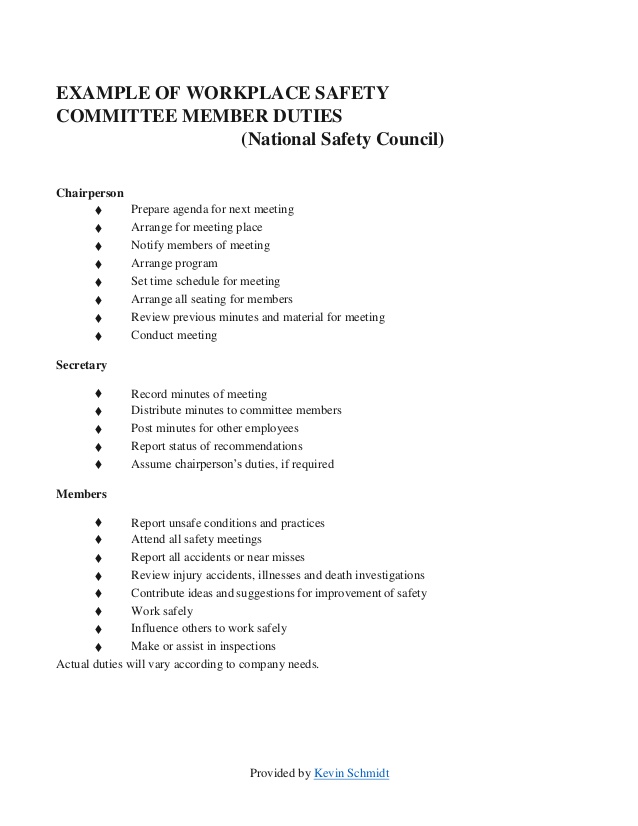 Example of an agenda and minutes committee meeting 2 competent 