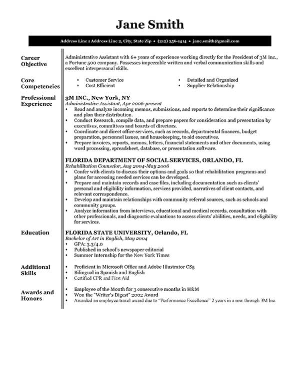 80+ Free Professional Resume Examples by Industry | ResumeGenius