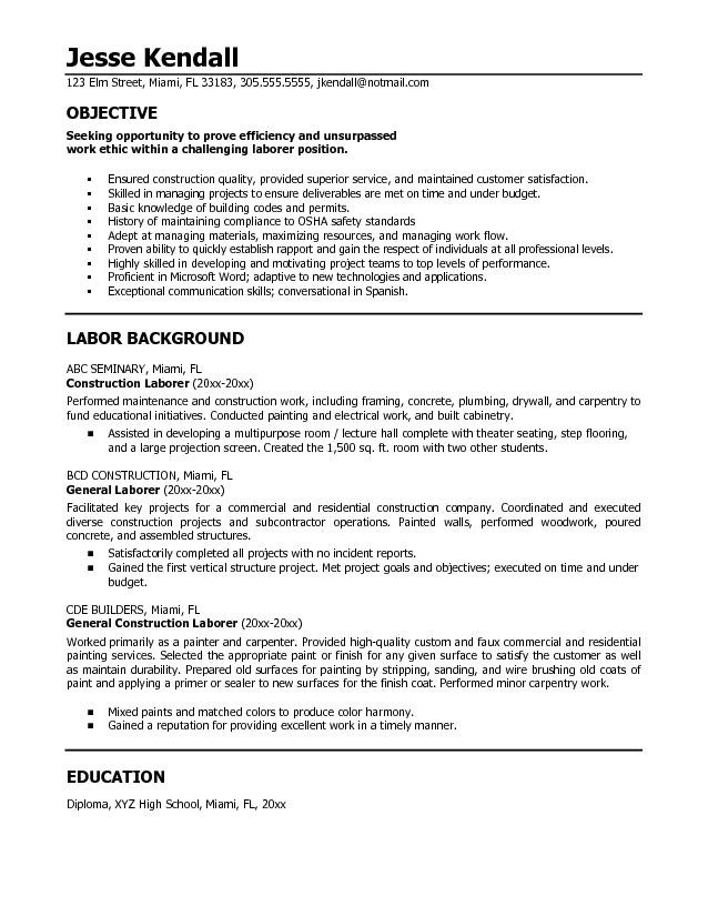 General Resume Objective essayscope.Com