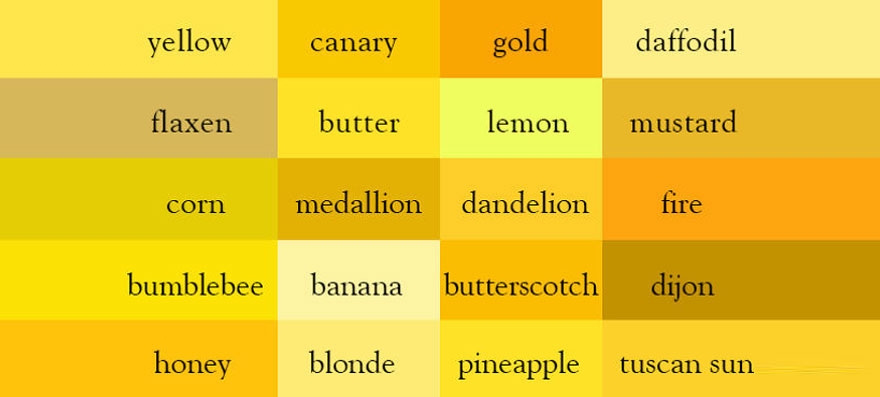 Imagine Color Names Correctly With The Help of Color Thesaurus 