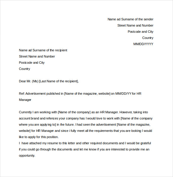 15 Hr Complaint Letter Templates Free Sample Example Format How To 