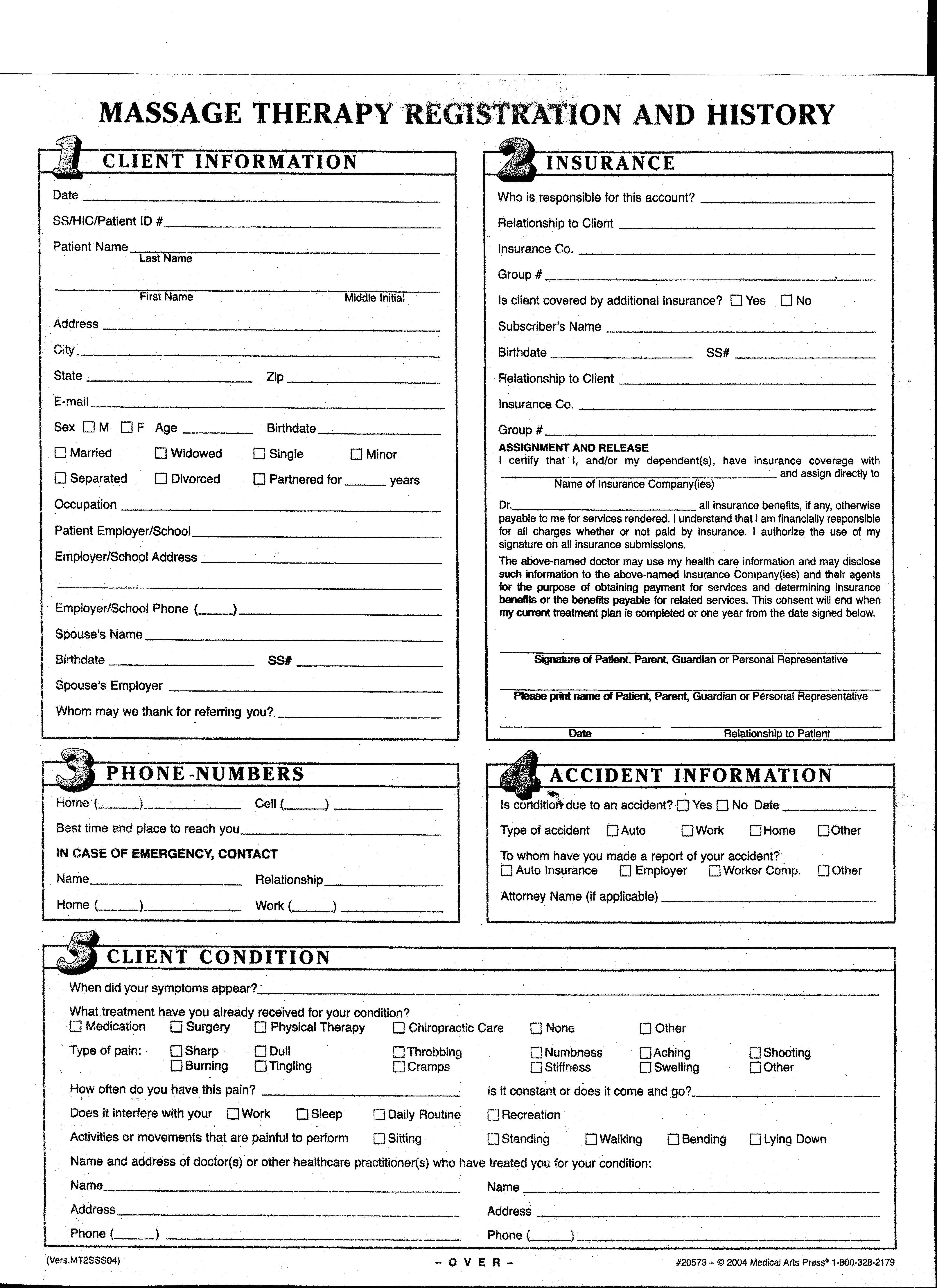 free patient intake form template intake form template 10 free pdf 