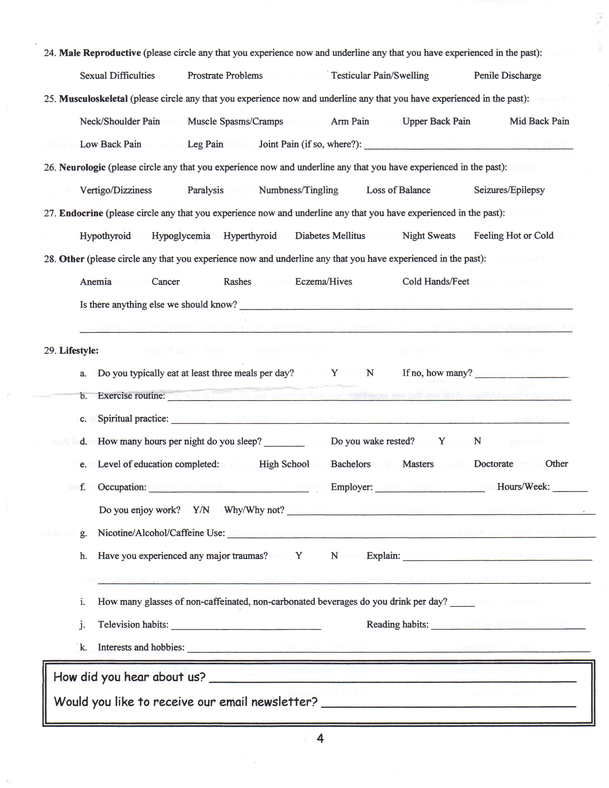 Counseling Intake Form Fill Online, Printable, Fillable, Blank 