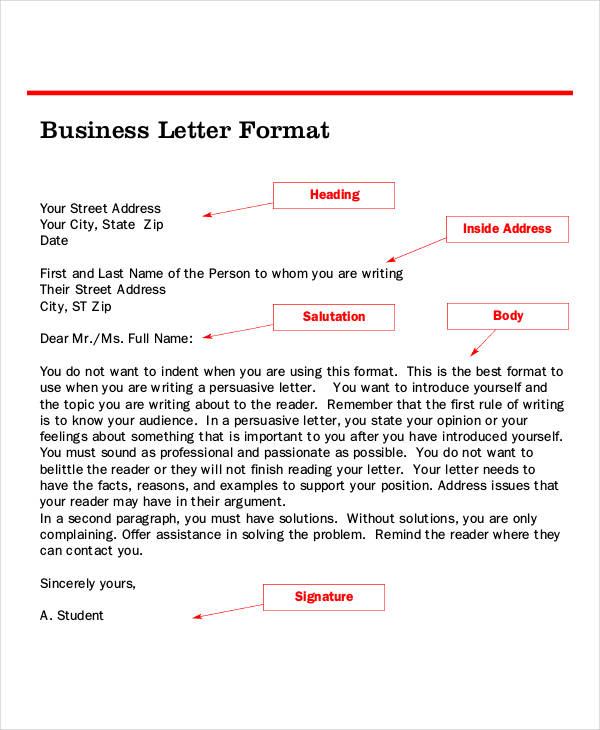 letter formating Bare.bearsbackyard.co
