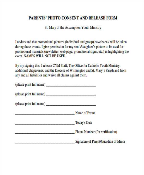 parent photo release form Dean.routechoice.co