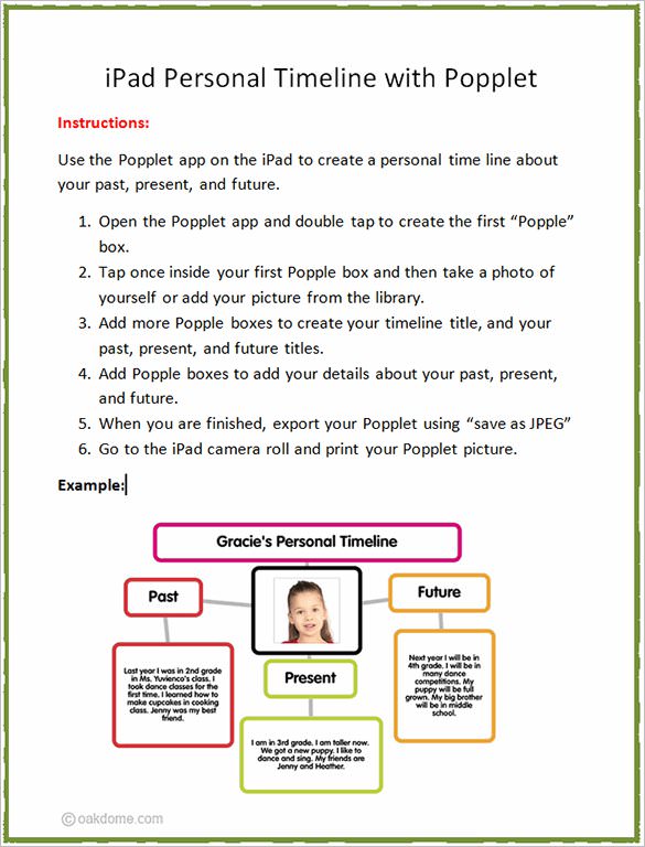 9+ Personal Timeline Templates – Free Sample, Example, Format 