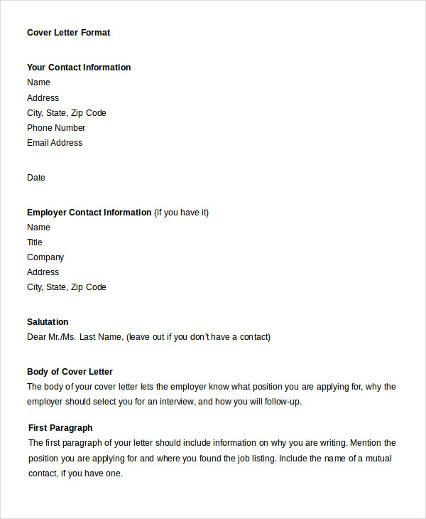 Professional Letter Format 22+ Free Word, PDF Documents Download 