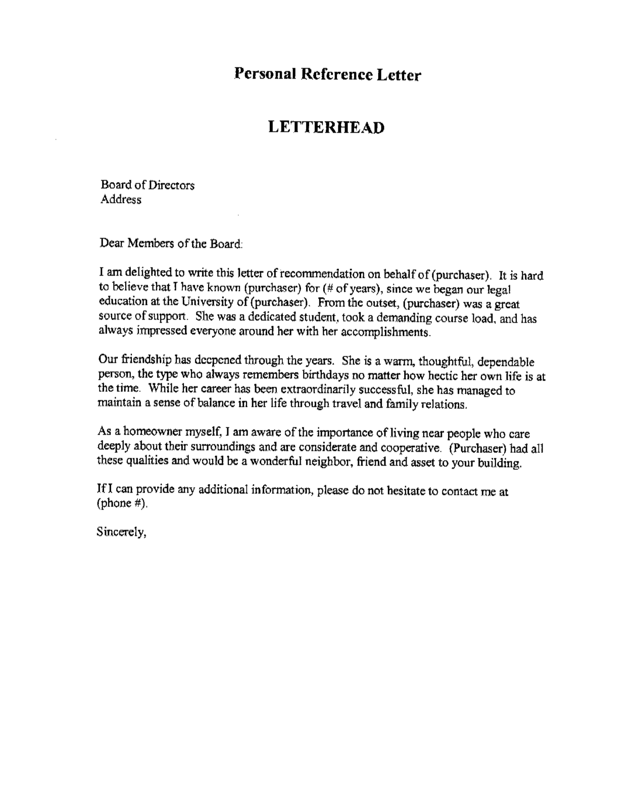 Reference Letter Example Exlcusive Sample Sales Marketing Of 