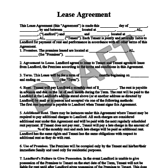 Lease Agreement Create a Free Rental Agreement Form
