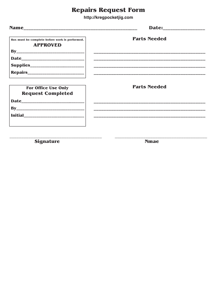 Fillable Online waubonsee Request for Vehicle Repair form 