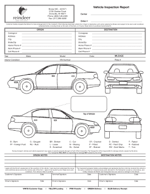 free vehicle inspection sheet template Dean.routechoice.co