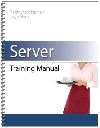 Restaurant Employee Training Manual sample page | west | Pinterest