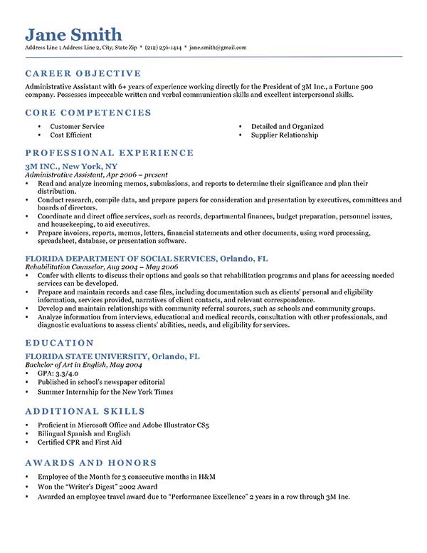 80+ Free Professional Resume Examples by Industry | ResumeGenius